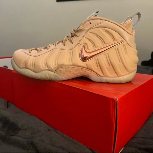 Nike | Shoes | Nike Foamposites Premium Vancetta Tan | Poshmark display picture 3